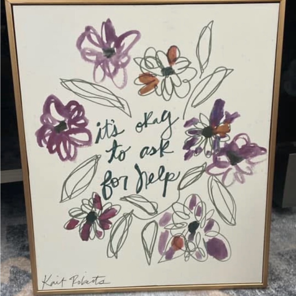 Kait Roberts Framed Quote Canvas